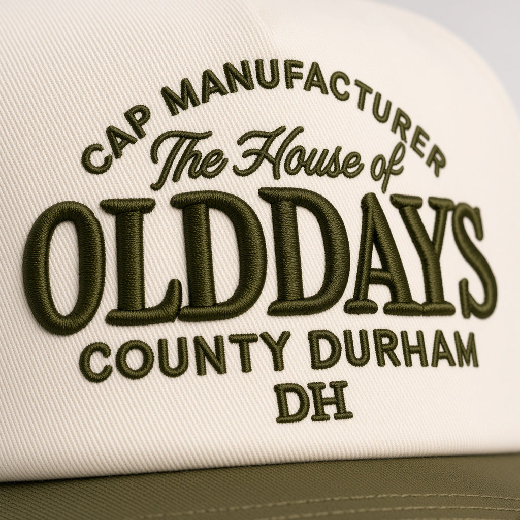 The House of OldDays Structured Cap with Leather Strap