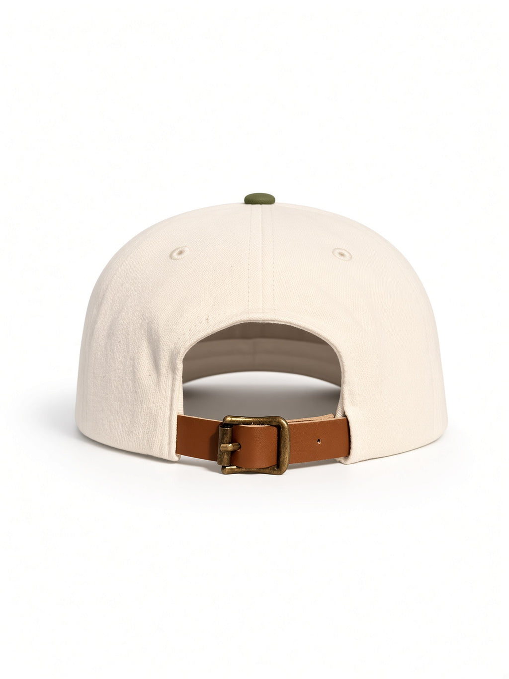 The House of OldDays Structured Cap with Leather Strap
