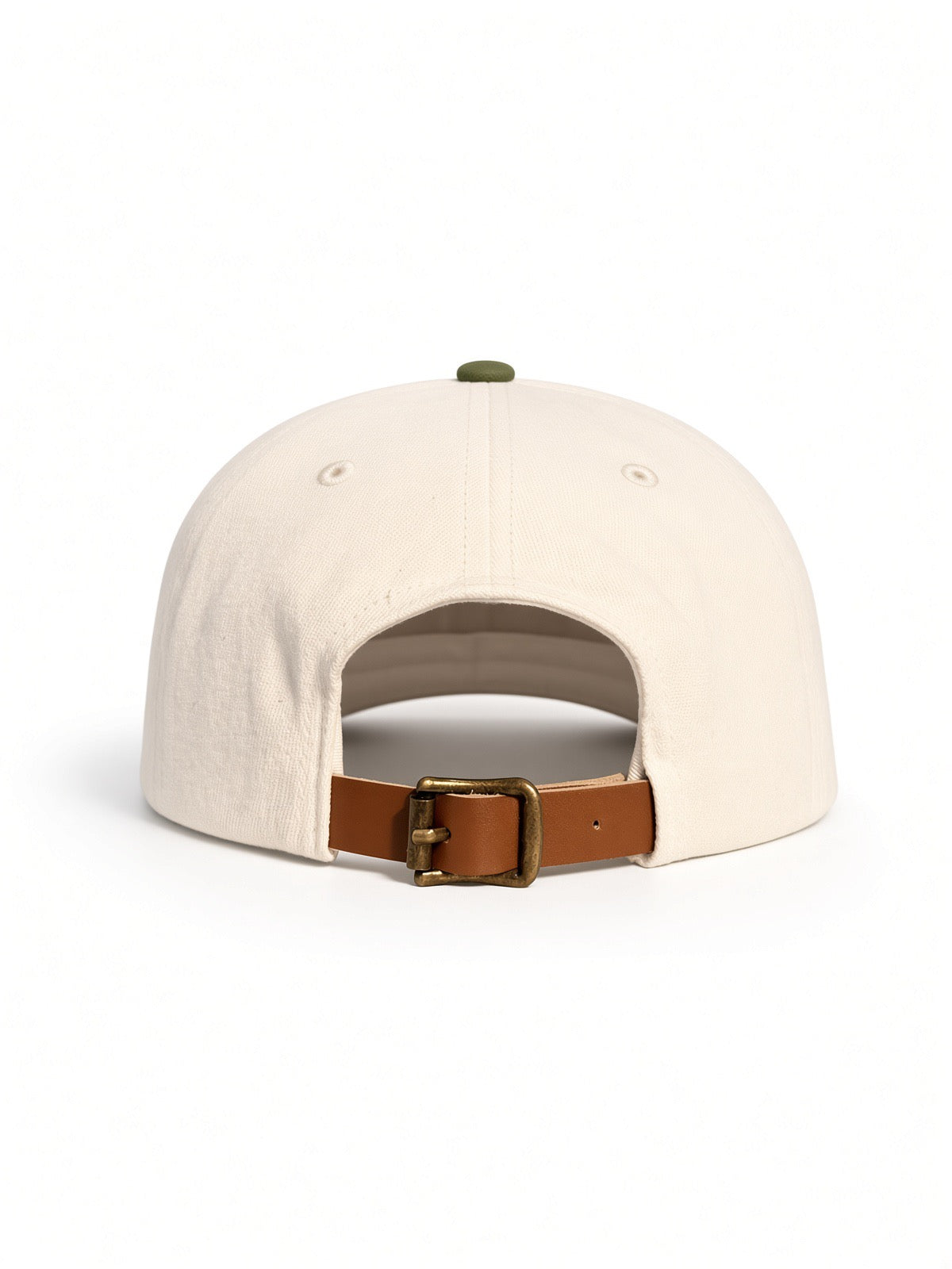 The House of OldDays Structured Cap with Leather Strap